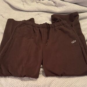 Alo sweat pants size xl